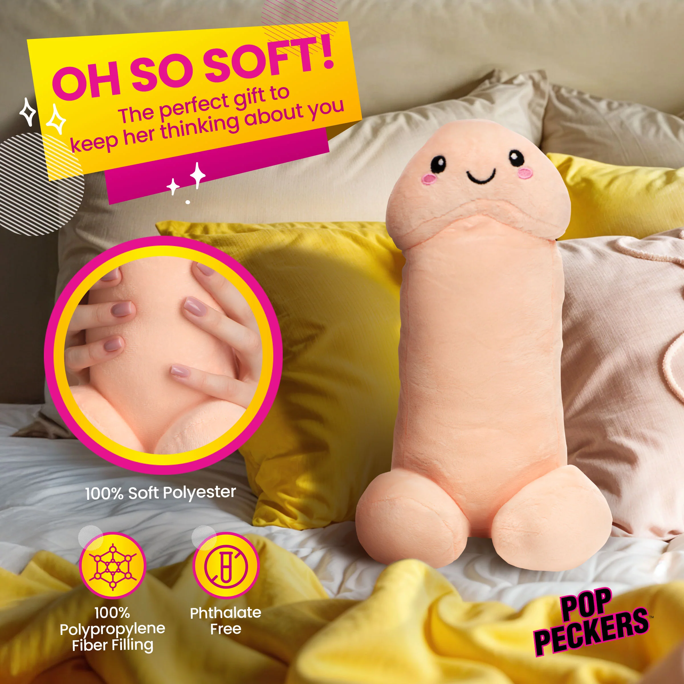 Happy Peckers Penis Pillow - Image 3