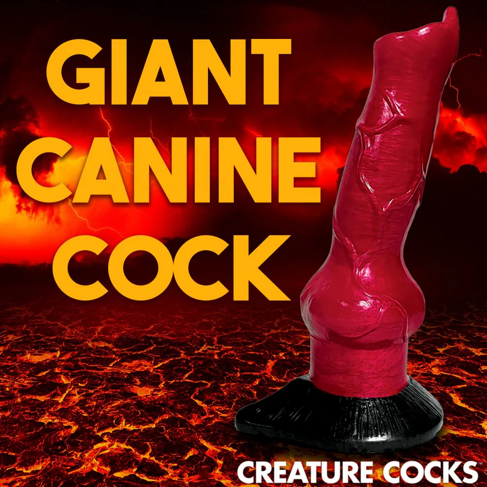 Hell-Hound Canine Penis Silicone Dildo - Image 4