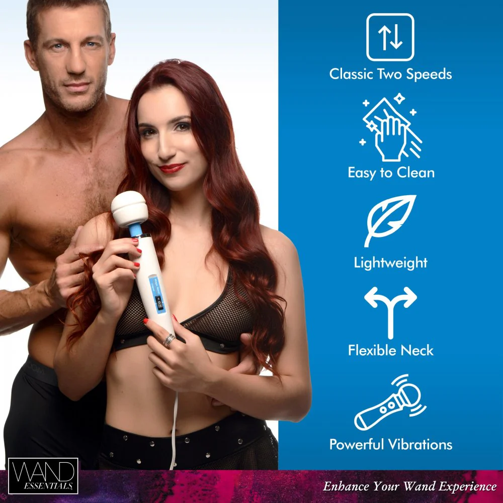 Hitachi Magic Wand with Hummingbird Masturbator Sleeve - Image 7