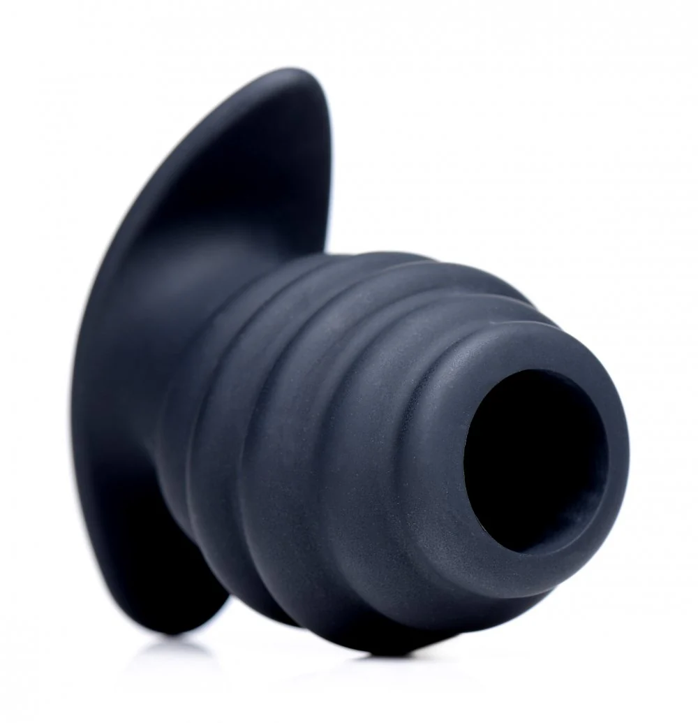 Hive Ass Tunnel Silicone Ribbed Hollow Anal Plug - Image 5