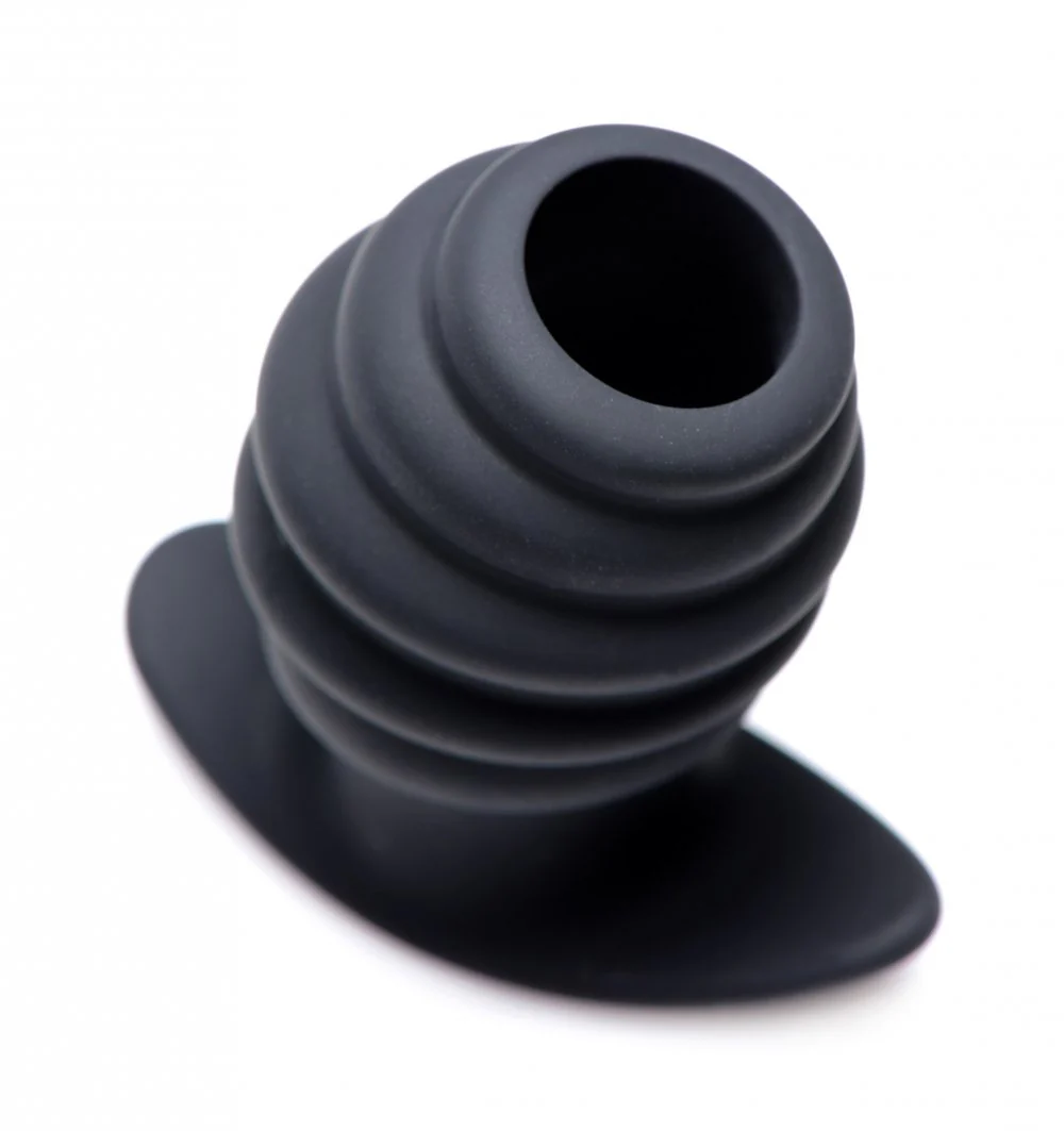 Hive Ass Tunnel Silicone Ribbed Hollow Anal Plug - Image 8