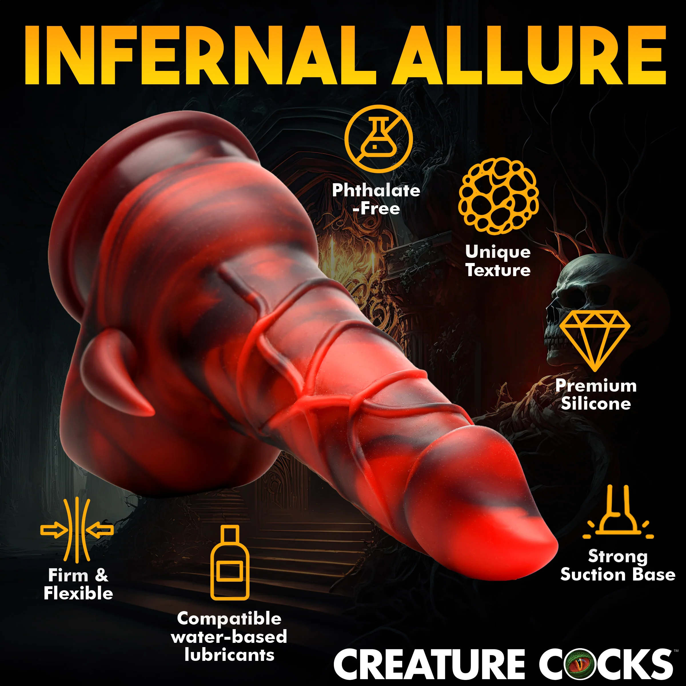 Horny Dragon Silicone Dildo - Image 7