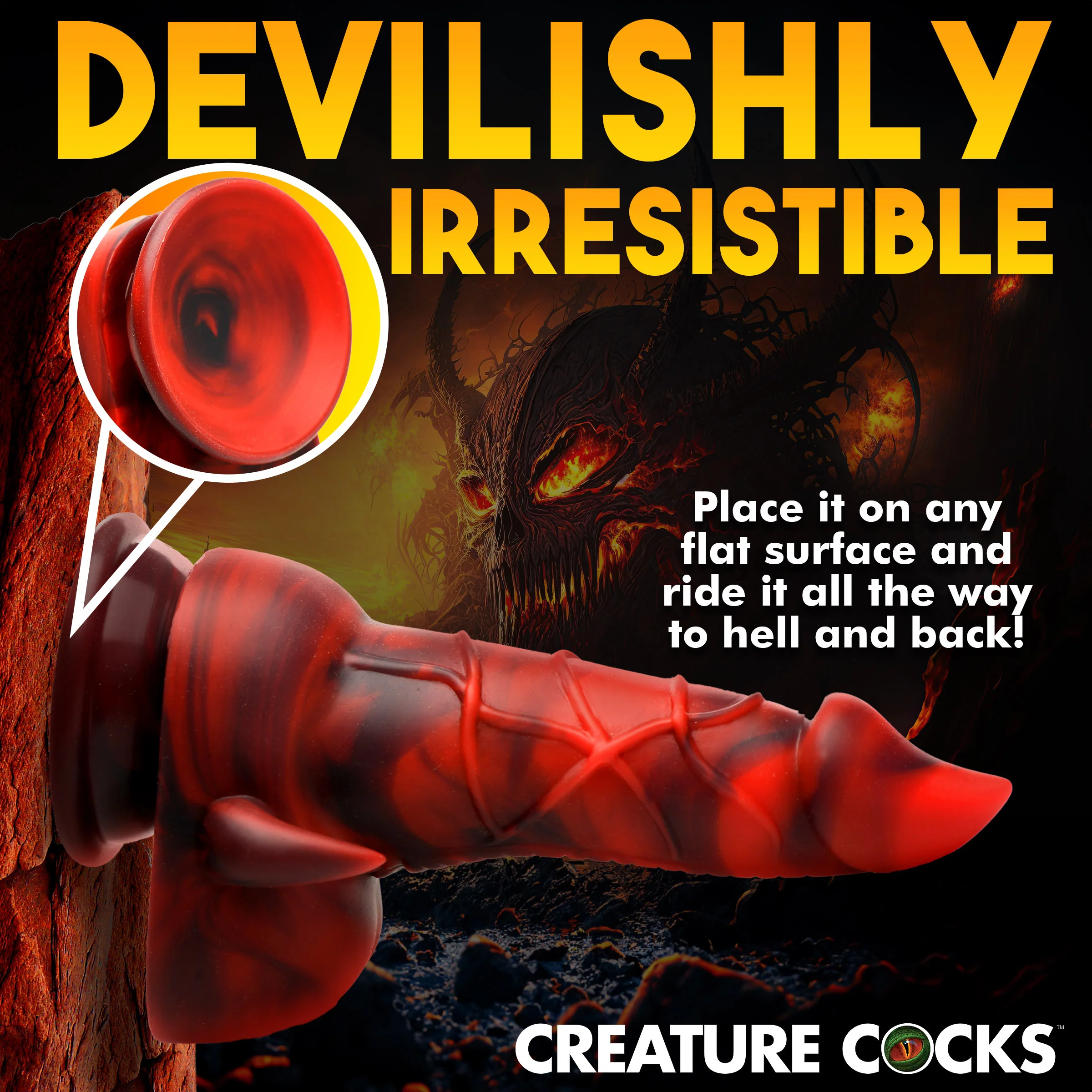 Horny Dragon Silicone Dildo - Image 8