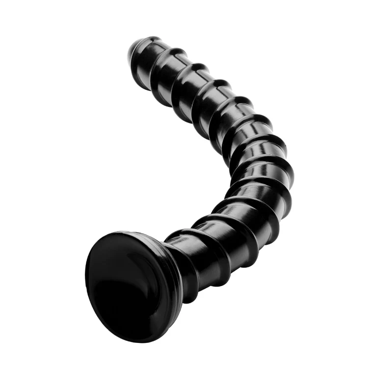 Hosed 18 Inch Swirl Thick Anal Snake - Image 3