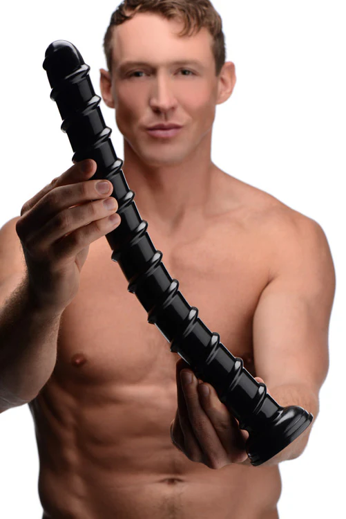 Hosed 18 Inch Swirl Thick Anal Snake - Image 5