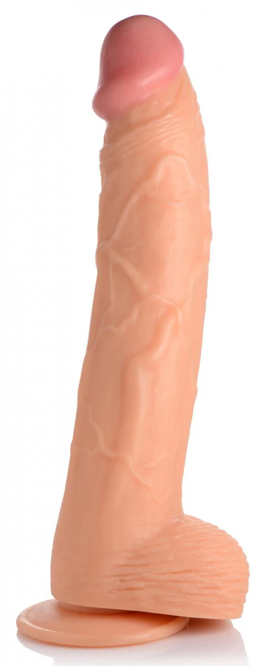 Hung Harry 11.75 Inch Dildo with Balls - Image 3