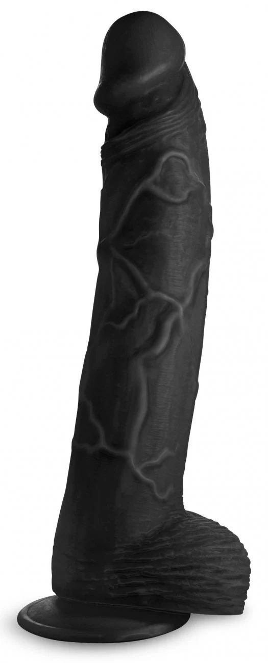 Hung Harry 11.75 Inch Dildo with Balls - Image 4