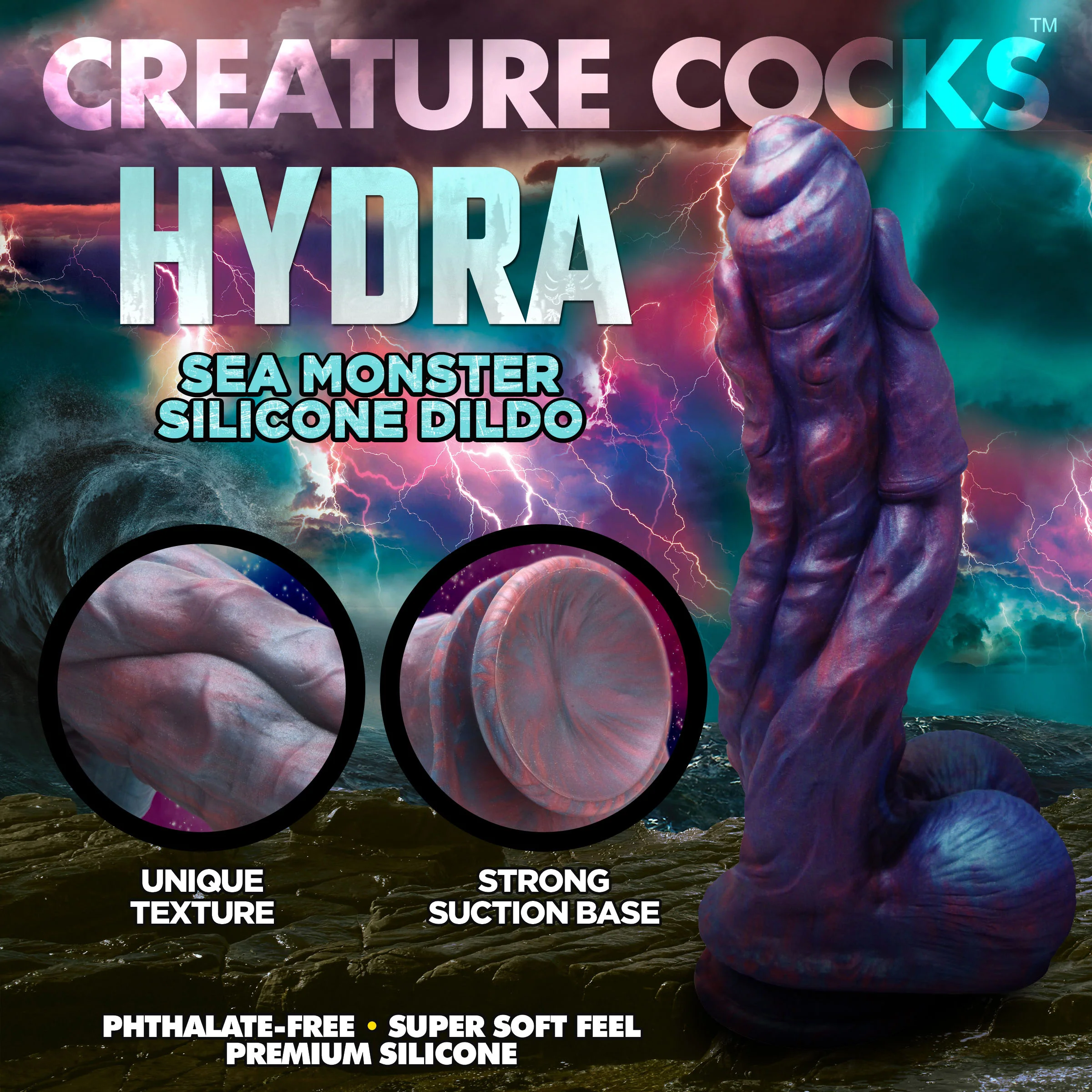 Hydra Sea Monster Silicone Dildo - Image 2
