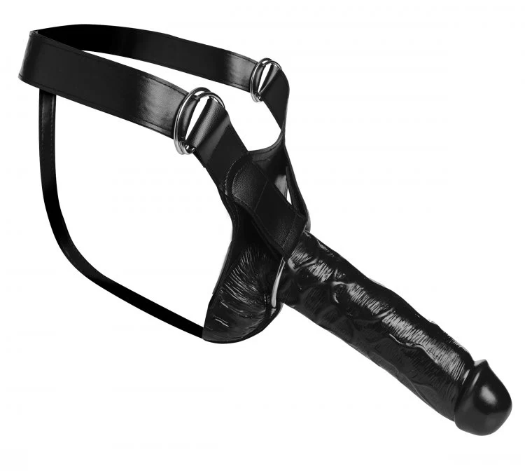 Infiltrator Hollow Strap-On with 10 Inch Dildo - Image 3