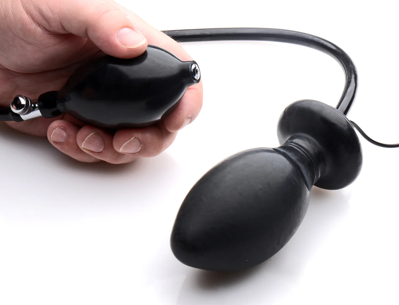 Inflatable & Vibrating Butt Plug - Image 4