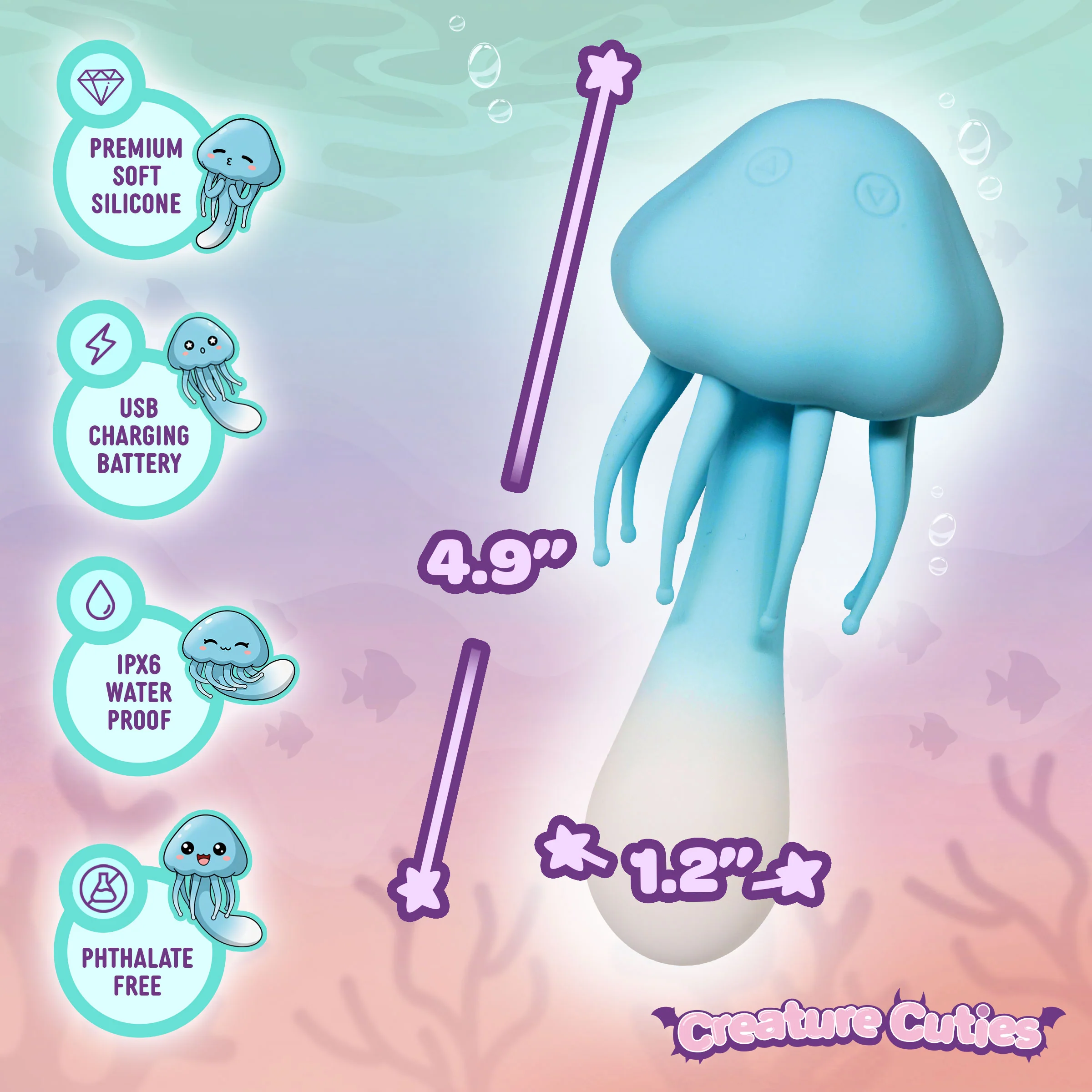 Jellyvibe Silicone Vibrator - Image 4