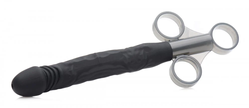 Jizz Shooter Silicone Dildo Lubricant Launcher - Image 3