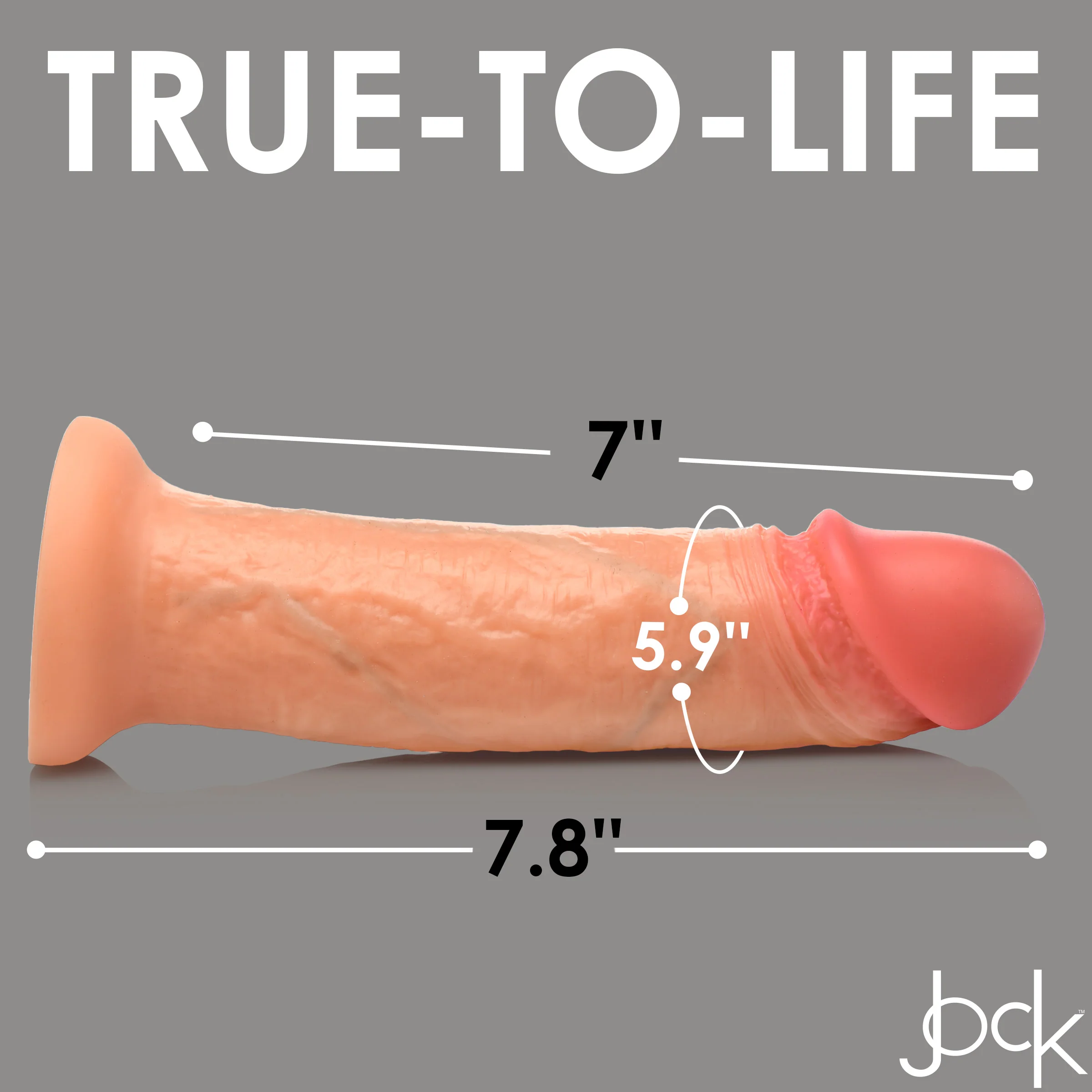 Jock Realistic Skin Dildo - Image 4