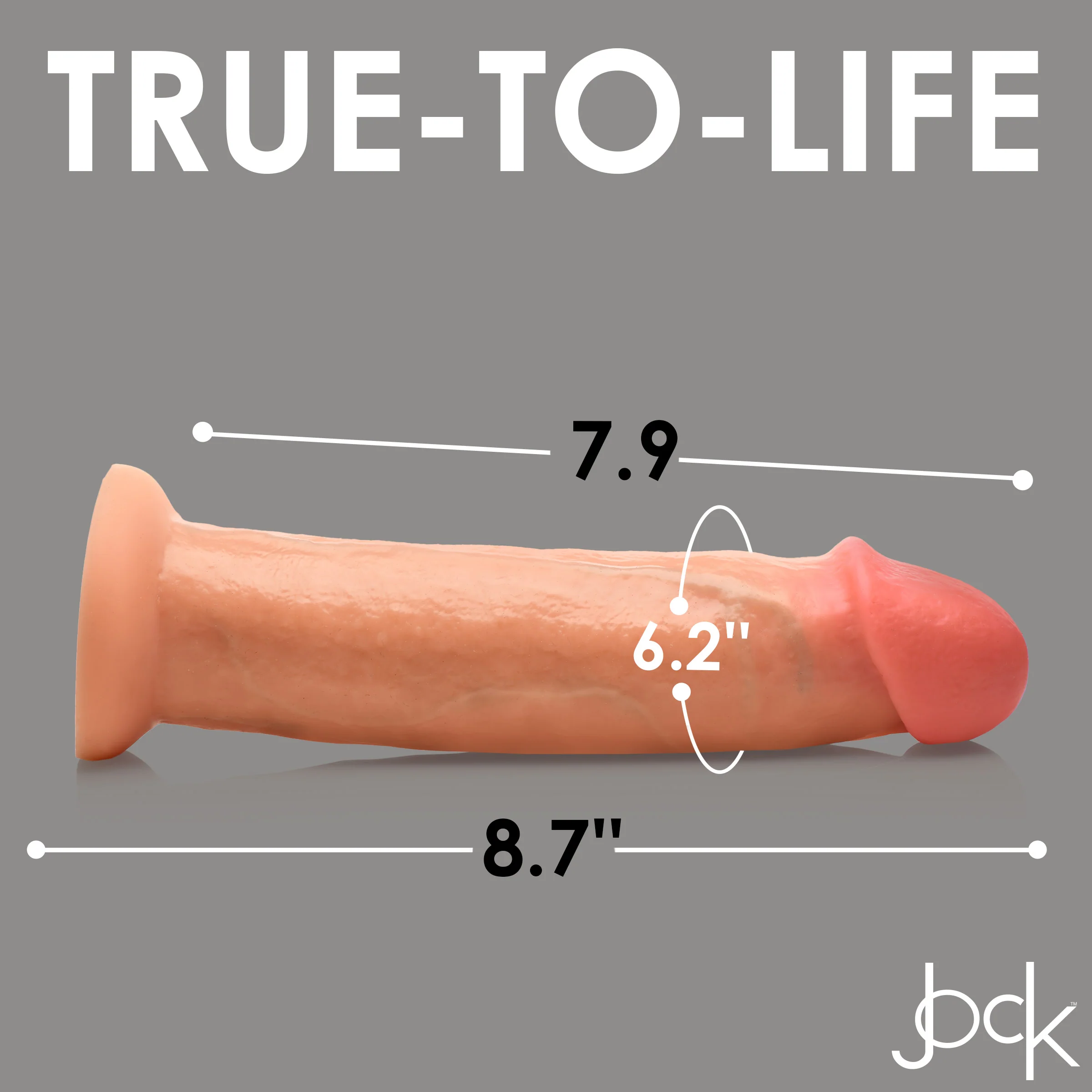 Jock Realistic Skin Dildo - Image 5