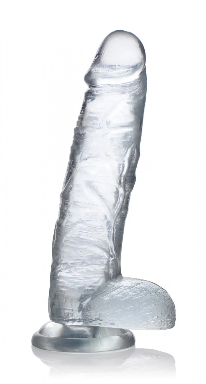 Jock C-Thru Dildo with Balls - Image 10