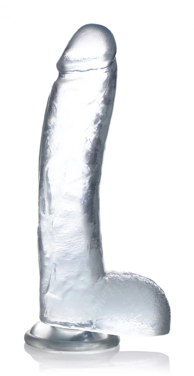 Jock C-Thru Dildo with Balls - Image 11