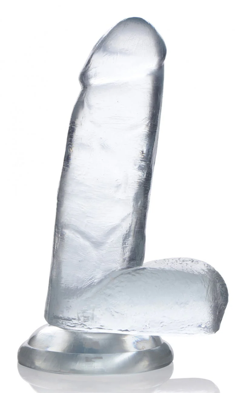 Jock C-Thru Dildo with Balls - Image 7
