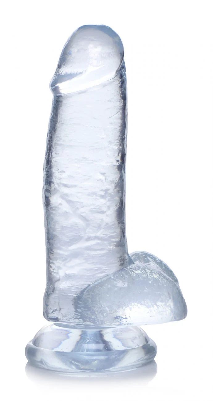 Jock C-Thru Dildo with Balls - Image 8