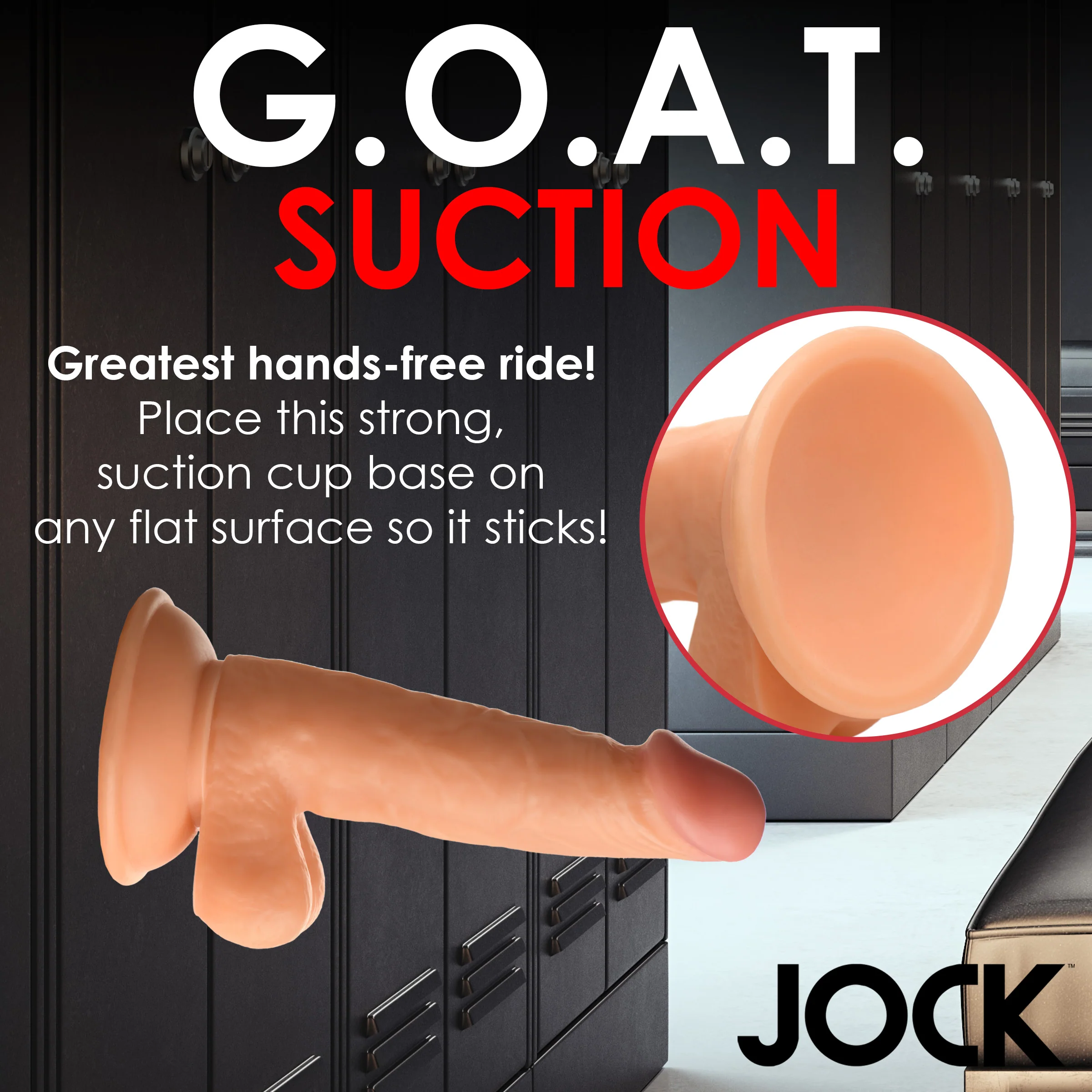 JOCK Football Frank 6.75" Dildo w/ Balls - Image 7