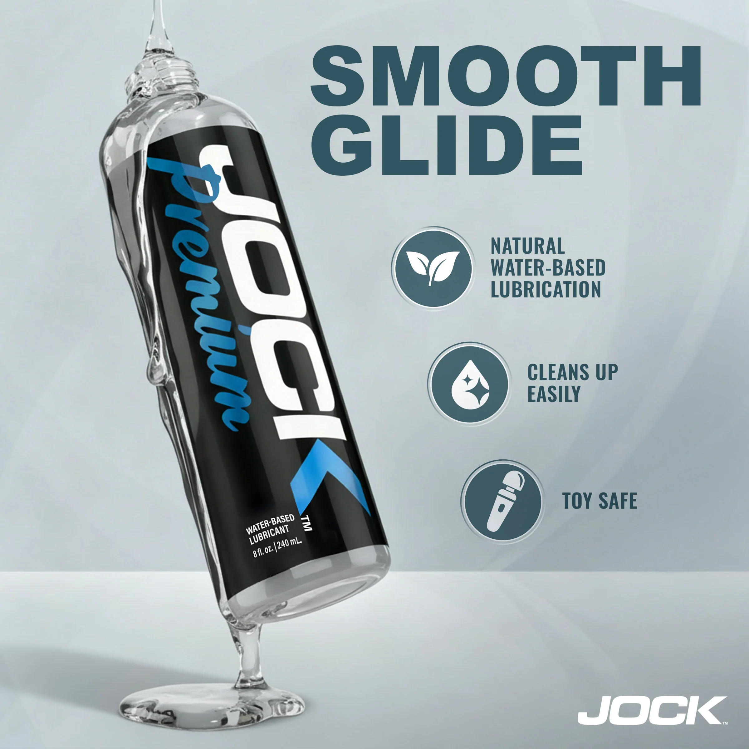 8oz JOCK Premium Water Based Lubricant - Image 3