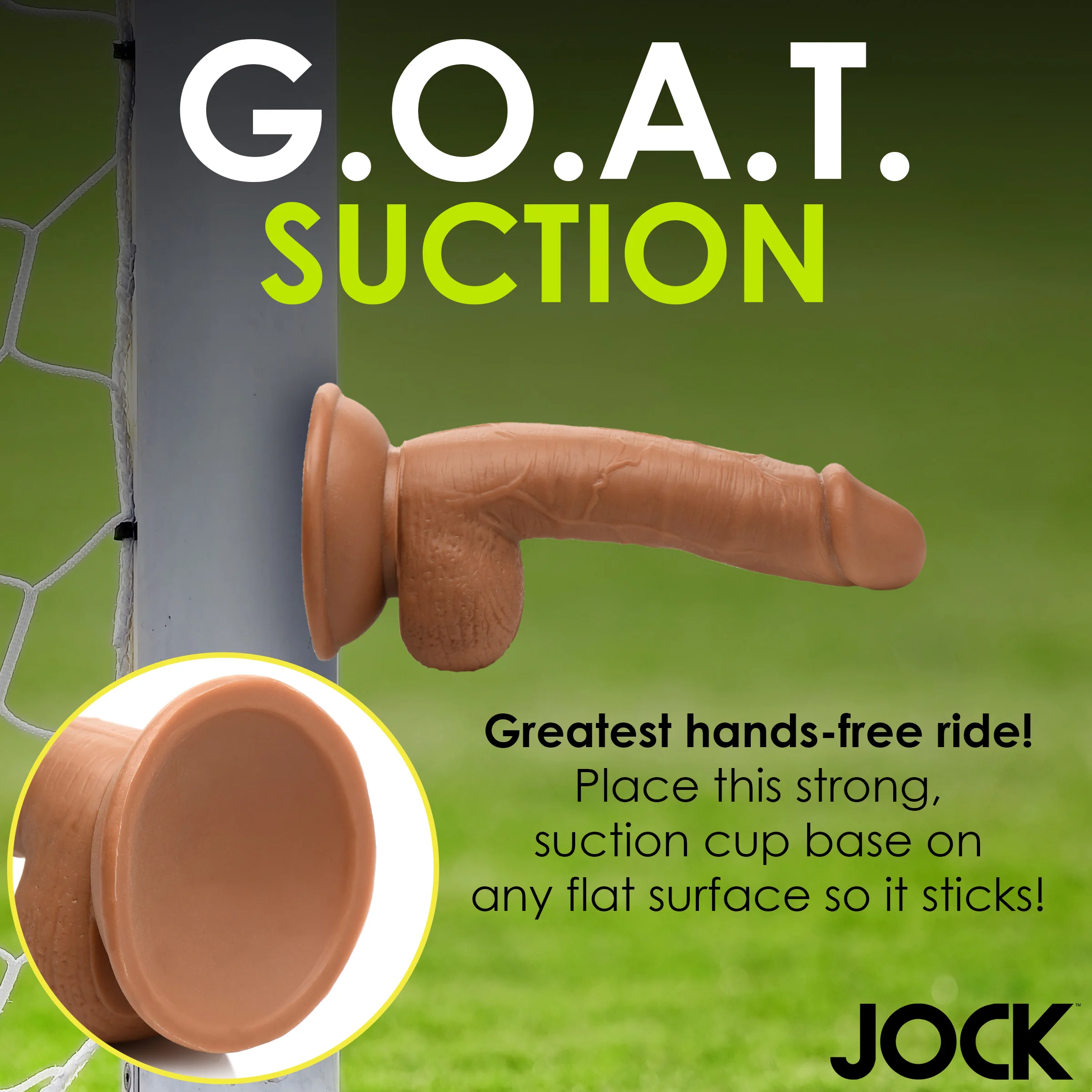JOCK Soccer Sam 7" Dildo w/ Balls - Image 7