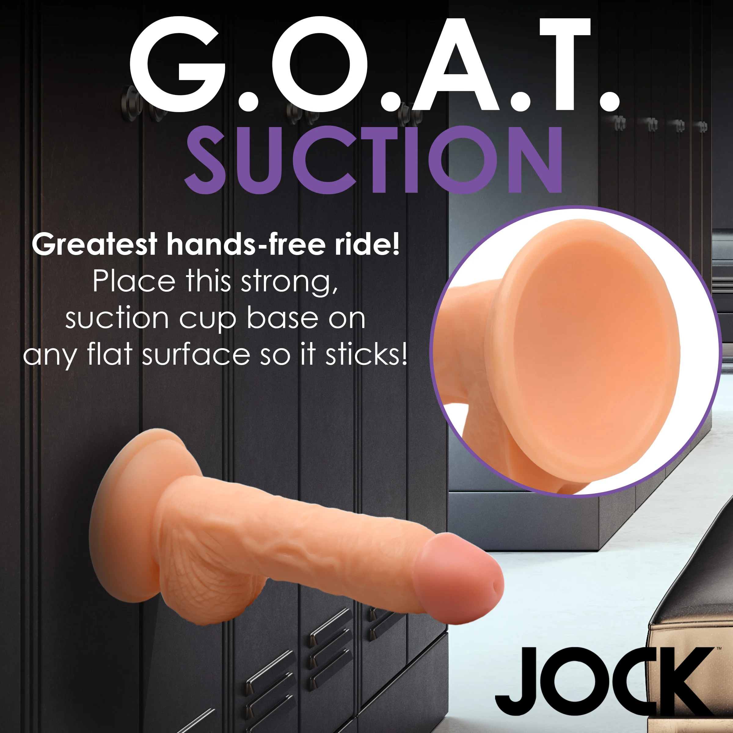 Jock Wrestling Wayne 7" Dildo w/ Balls - Image 6
