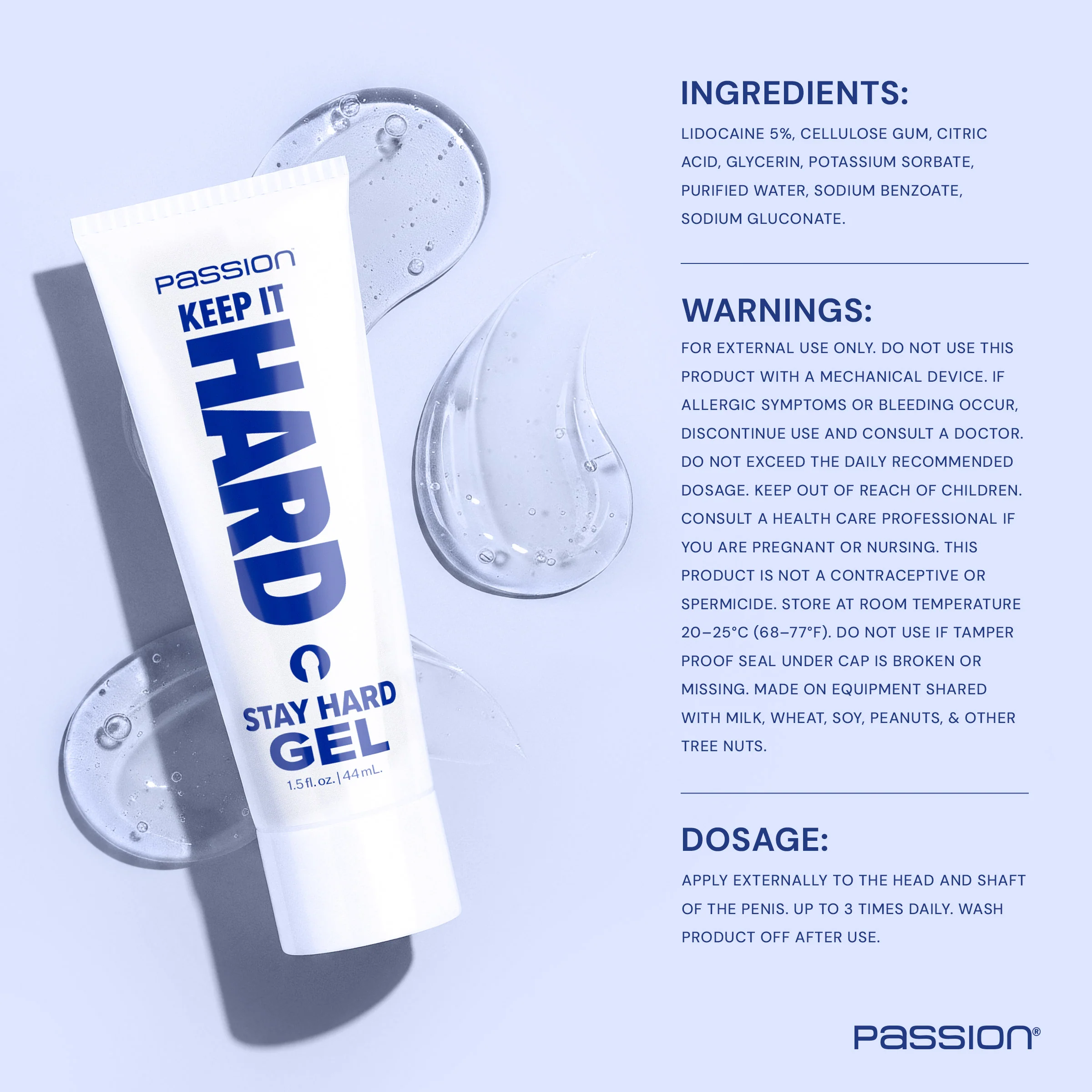 1.5oz Keep It Hard Stay Hard Gel - Image 4