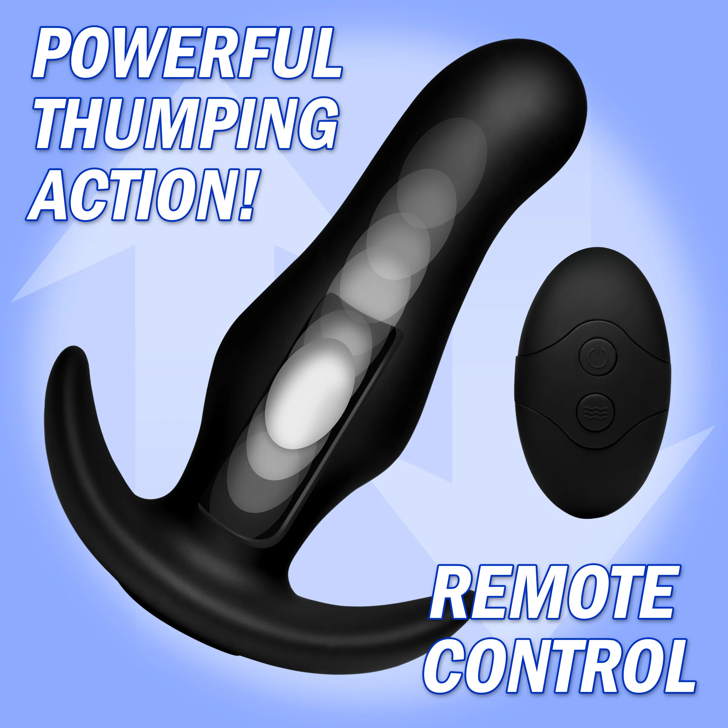 Kinetic Thumping 7X Prostate Anal Plug - Image 4
