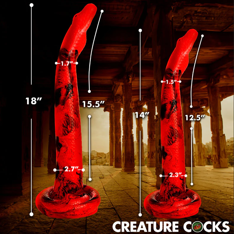 King Cobra Silicone Dildo - Image 4