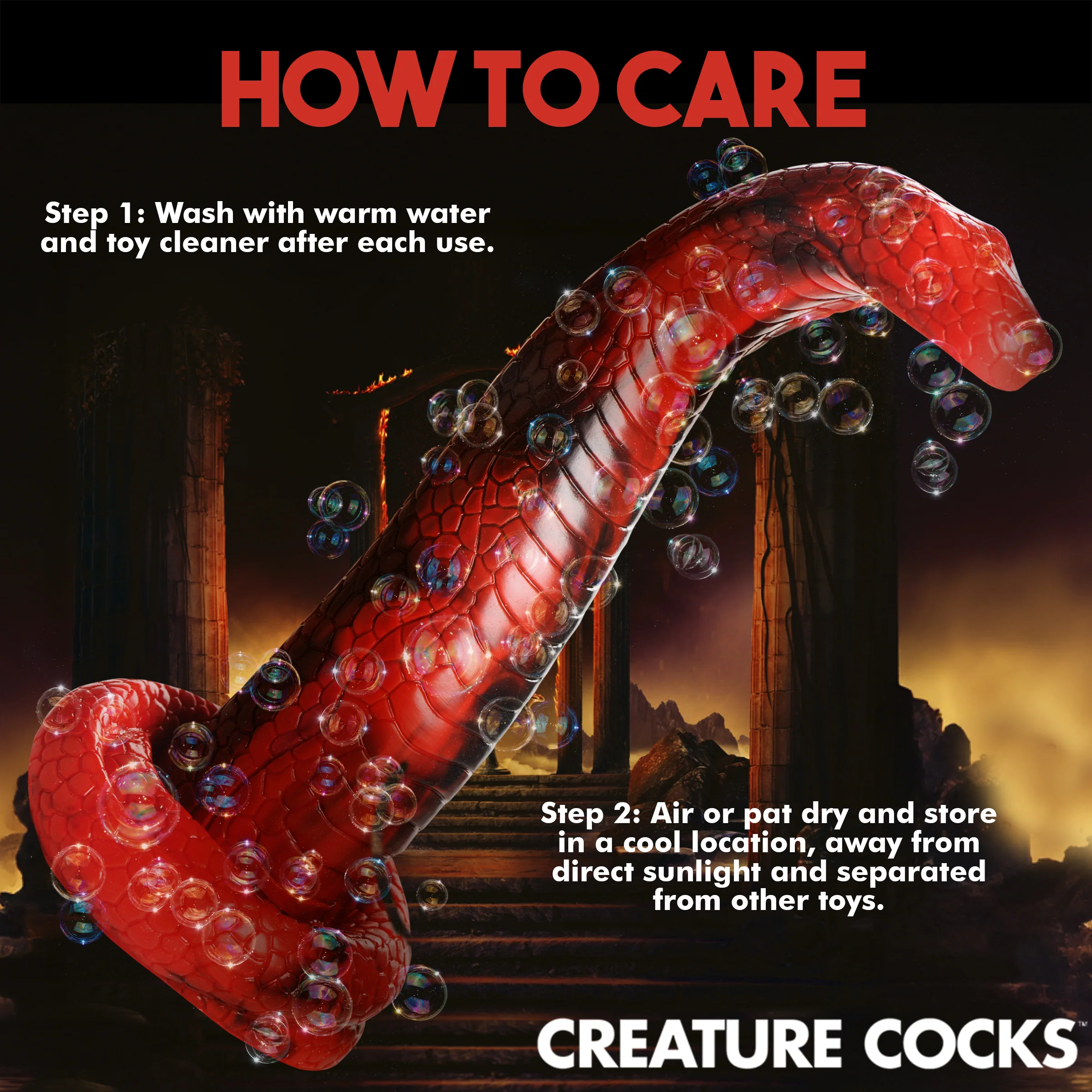 King Cobra Silicone Dildo - Image 9