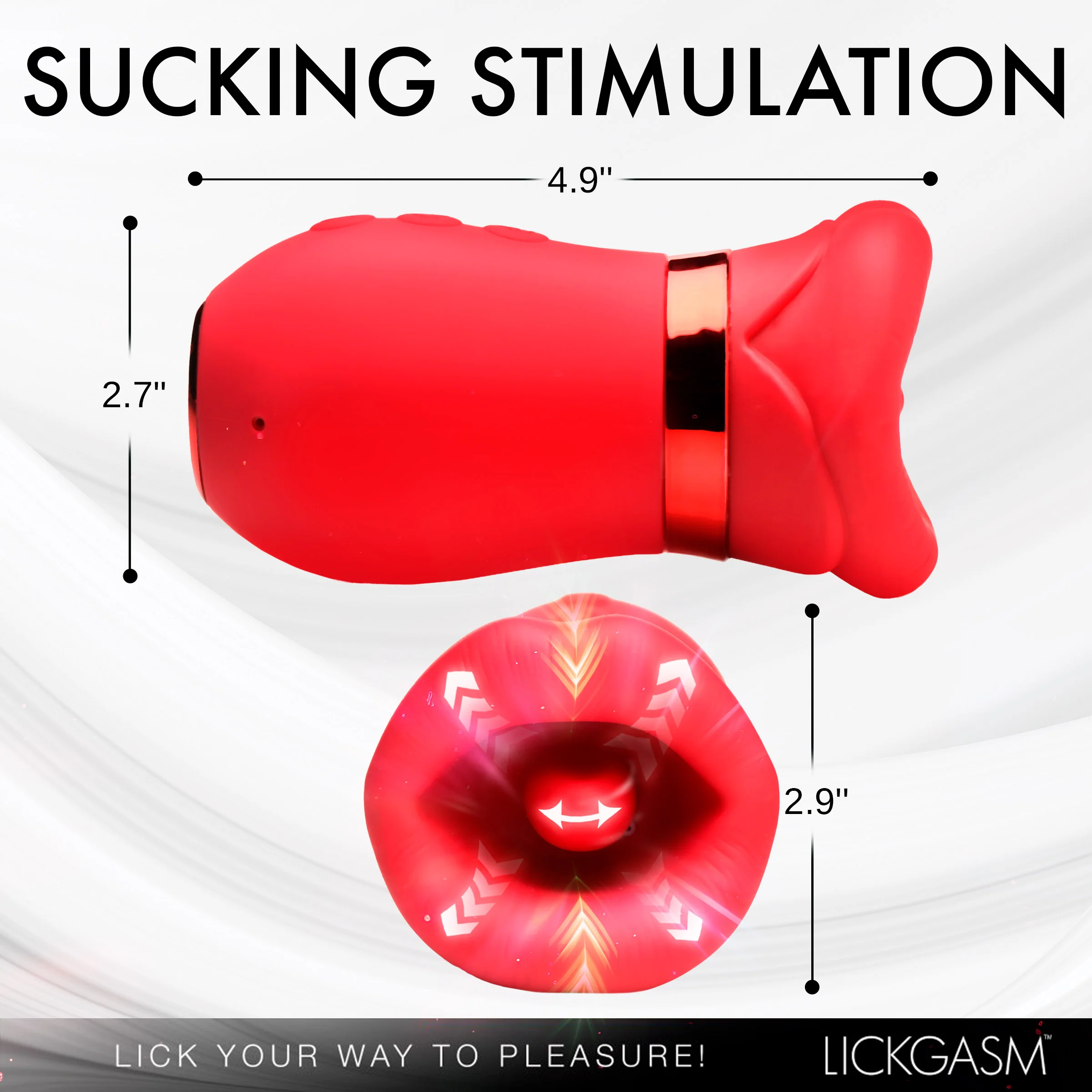 Kiss Me More Kissing, Sucking and Vibrating Clitoral Stimulator - Image 5