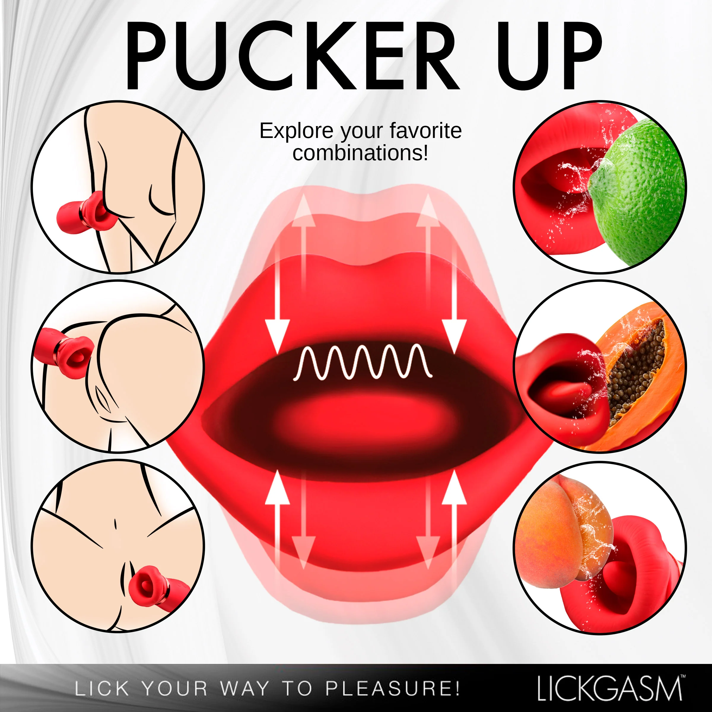 Kiss Me More Kissing, Sucking and Vibrating Clitoral Stimulator - Image 6