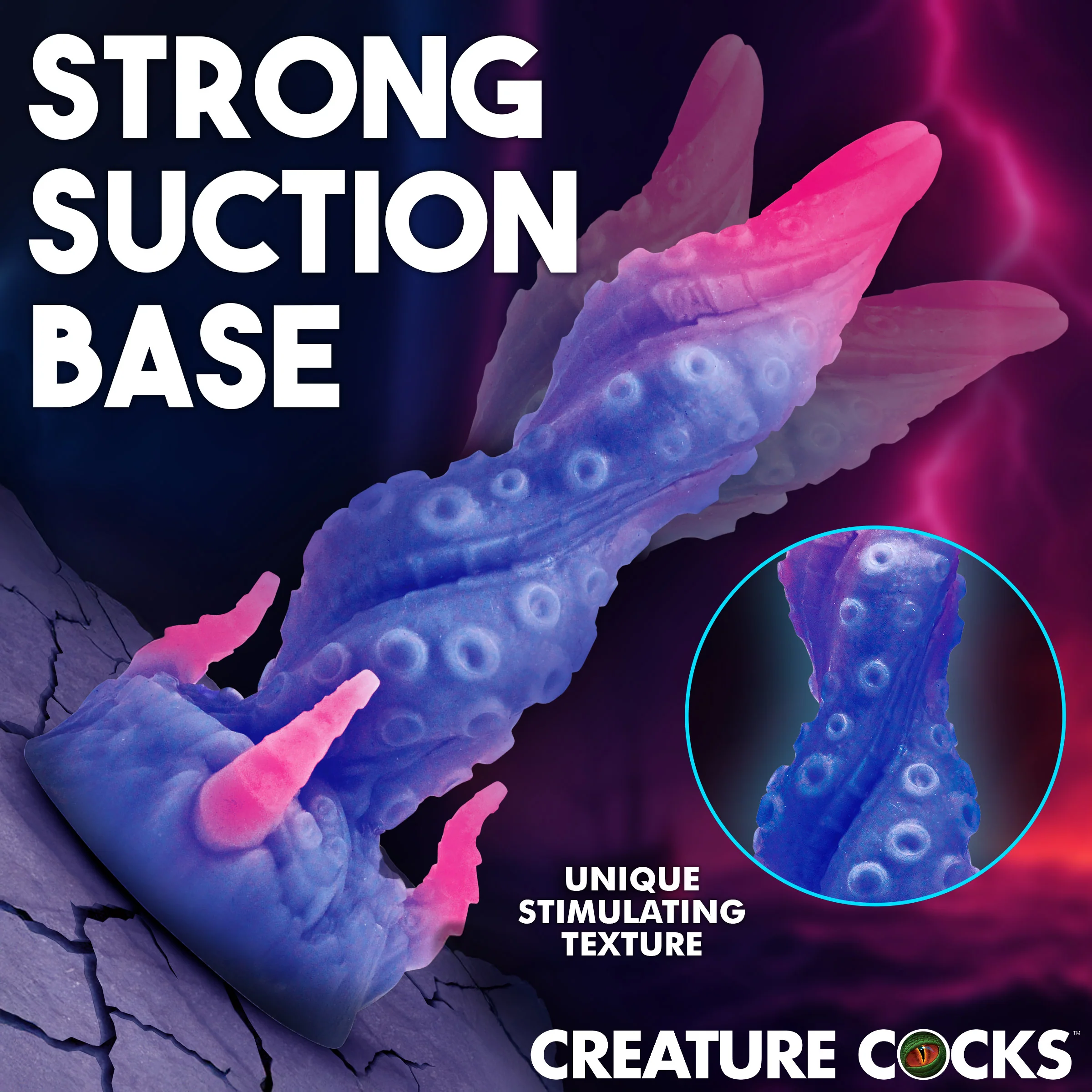 Krakenar Tentacle Silicone Dildo - Image 3