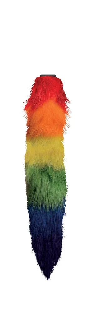 Large Anal Plug with Interchangeable Fox Tail - Image 8