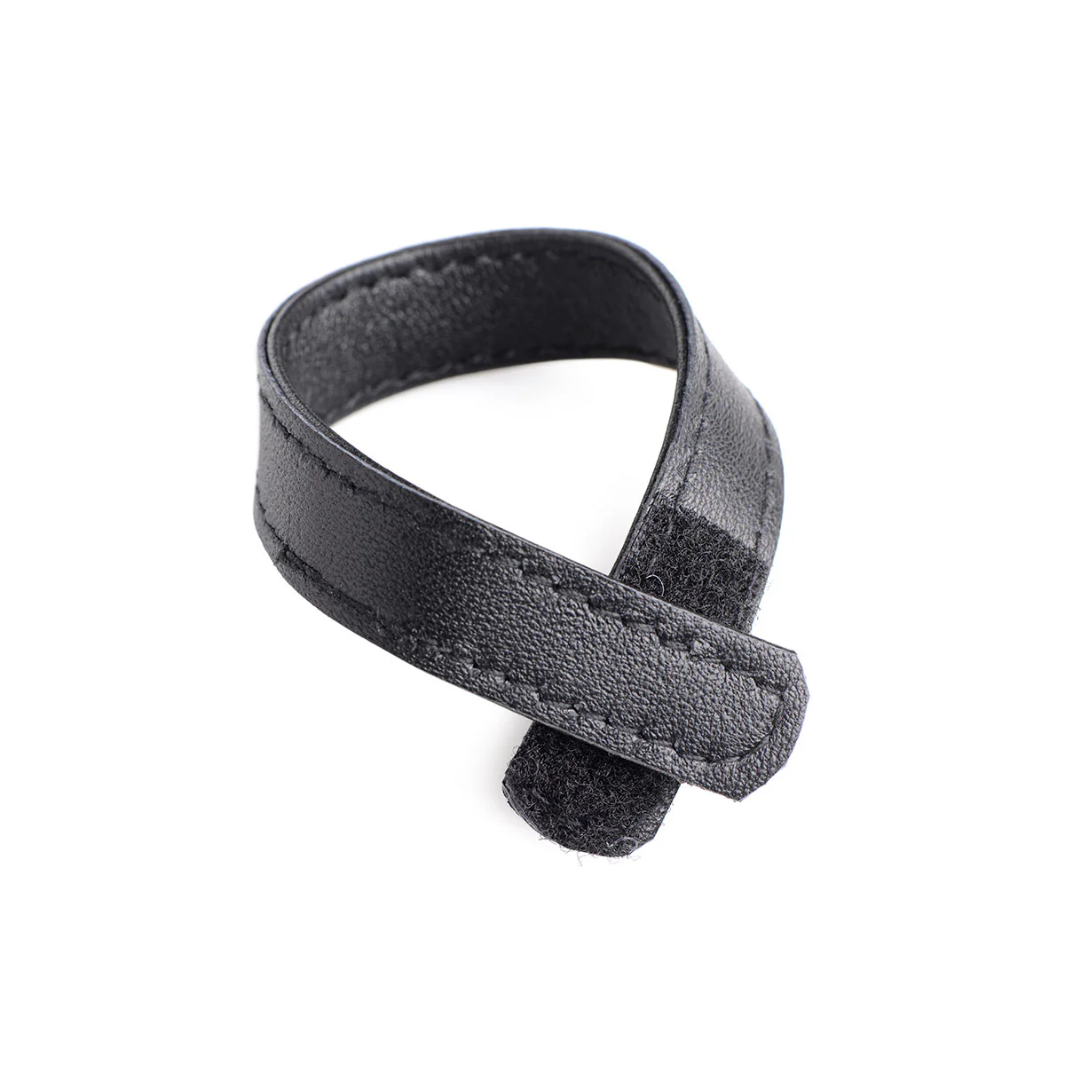Leather and Velcro Cock Ring - Image 3