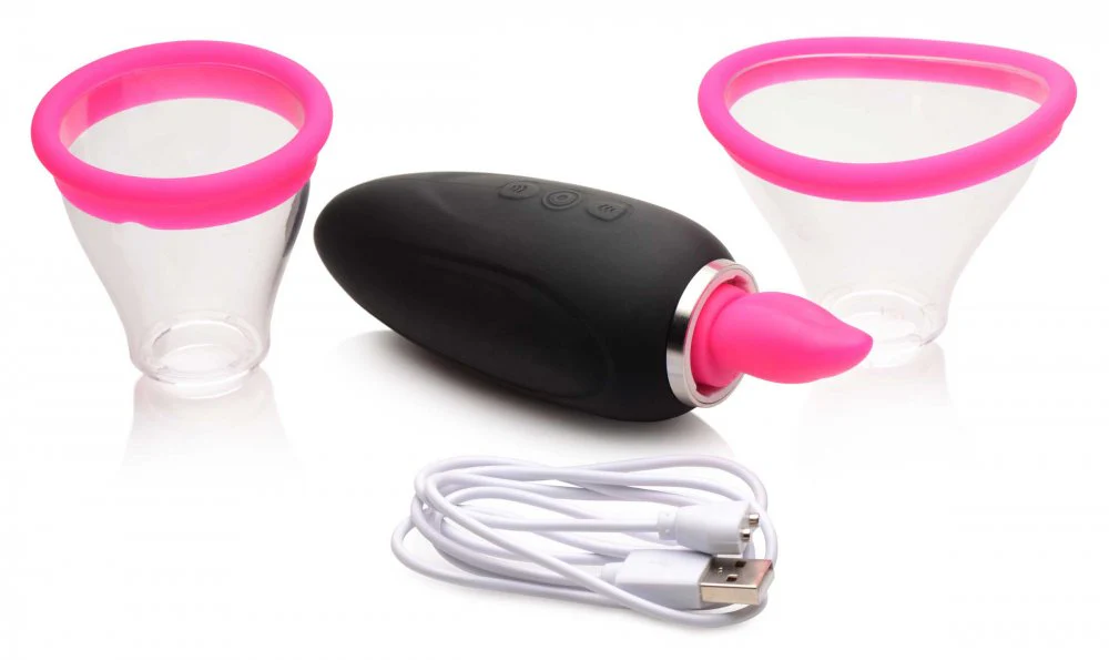 Lickgasm Mini 10X Silicone Licking and Sucking Stimulator - Image 5