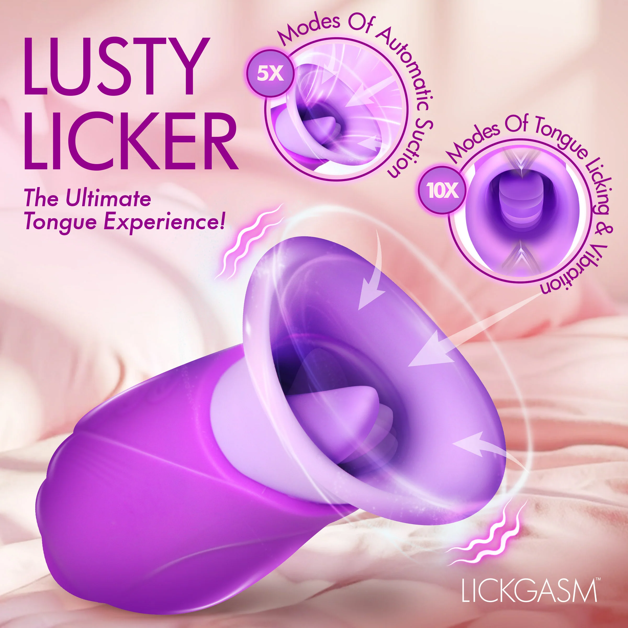 Licking Violet Sucking + Licking Vibrator - Image 3