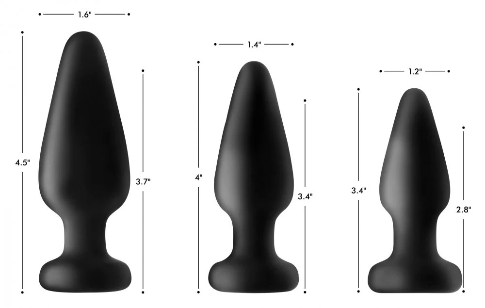 Light Up Silicone Anal Plug - Image 3