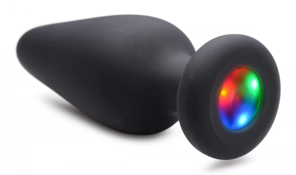Light Up Silicone Anal Plug - Image 6