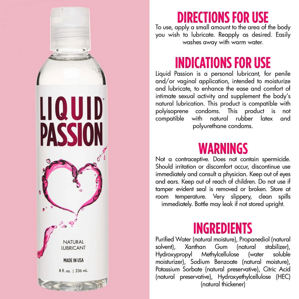 Liquid Passion Natural Lubricant - Image 6