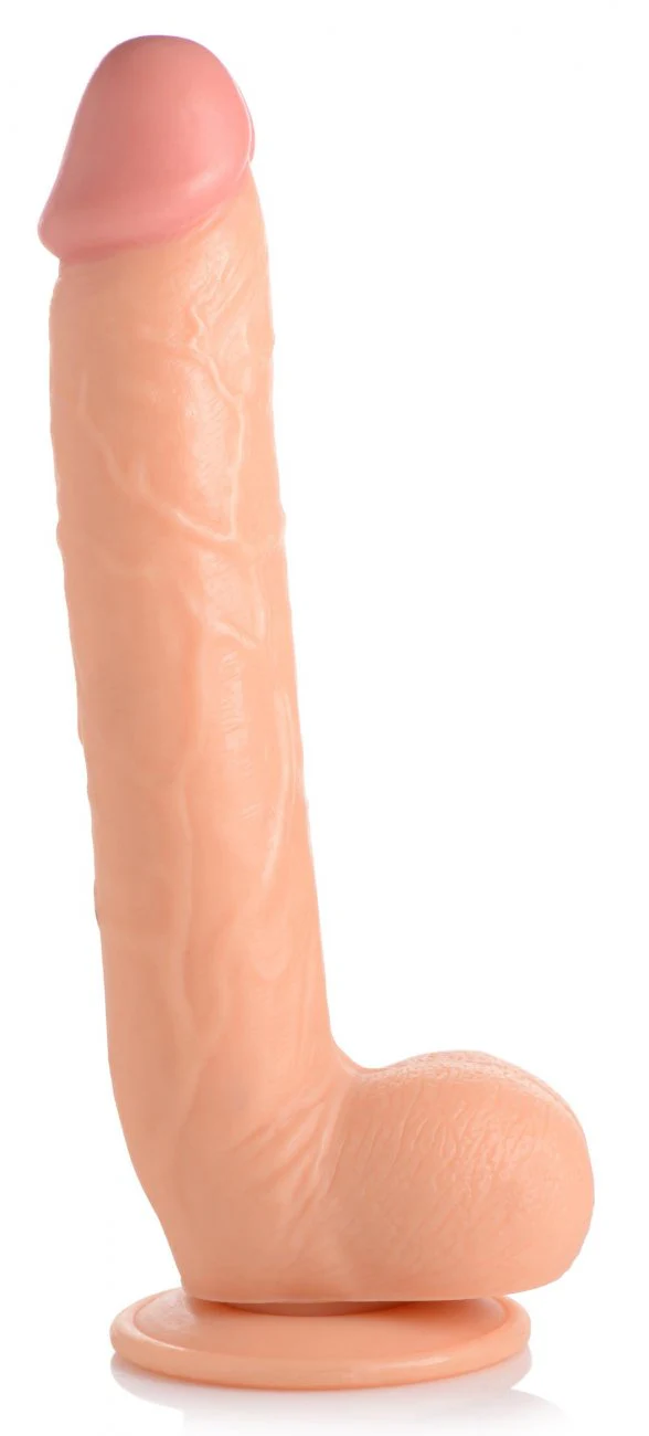 Long Logan 10 Inch Dildo with Balls - Image 4