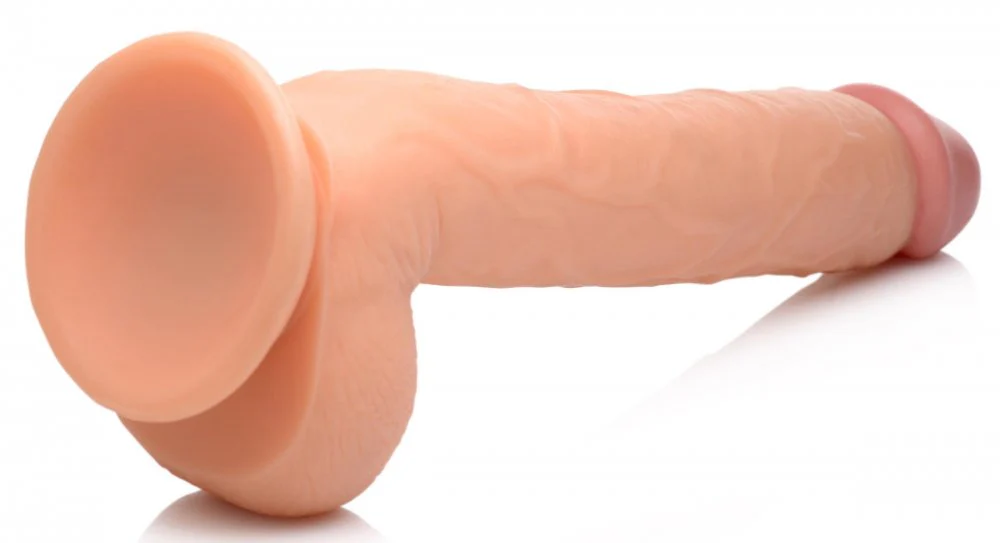 Long Logan 10 Inch Dildo with Balls - Image 7