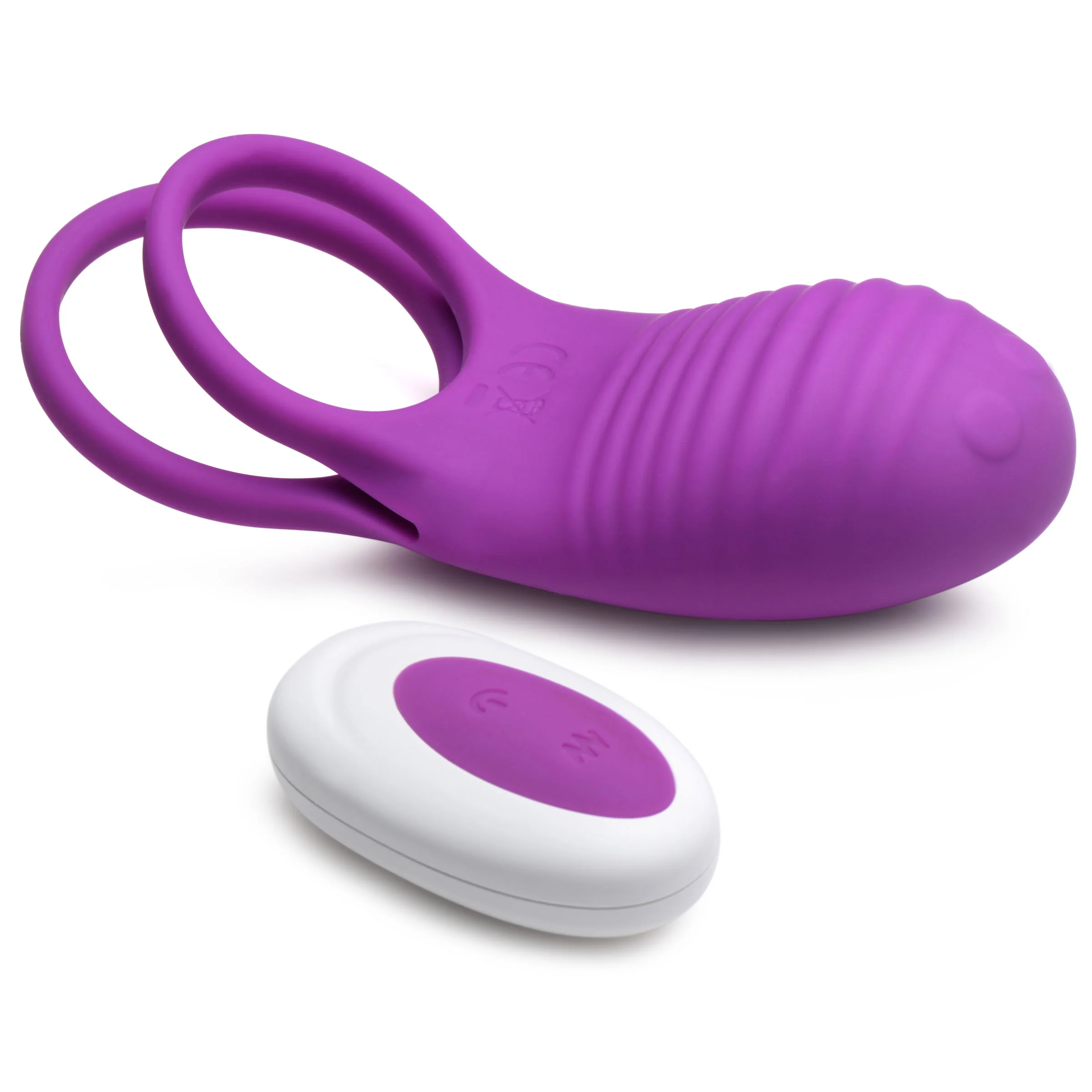 Love Loops 10X Silicone Cock Ring with Remote Control - Image 4