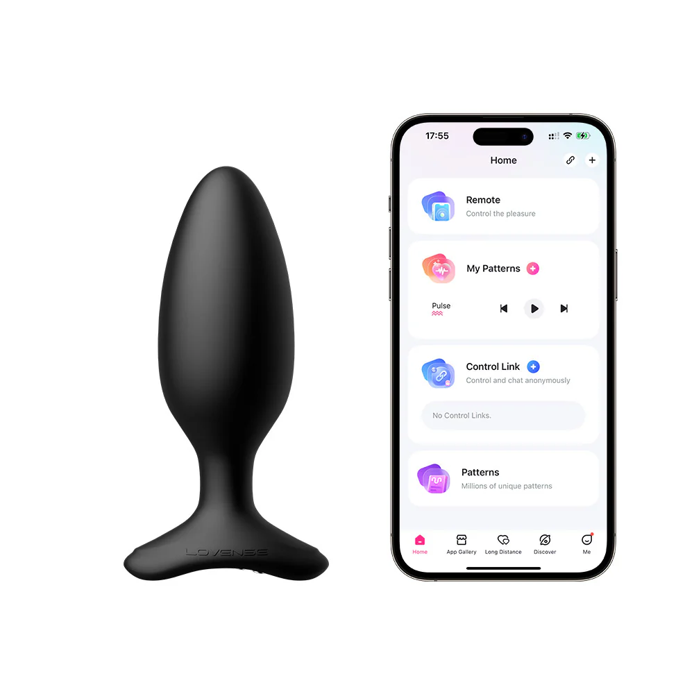 Lovense Hush 2 Medium Bluetooth Vibrating Butt Plug - Image 3