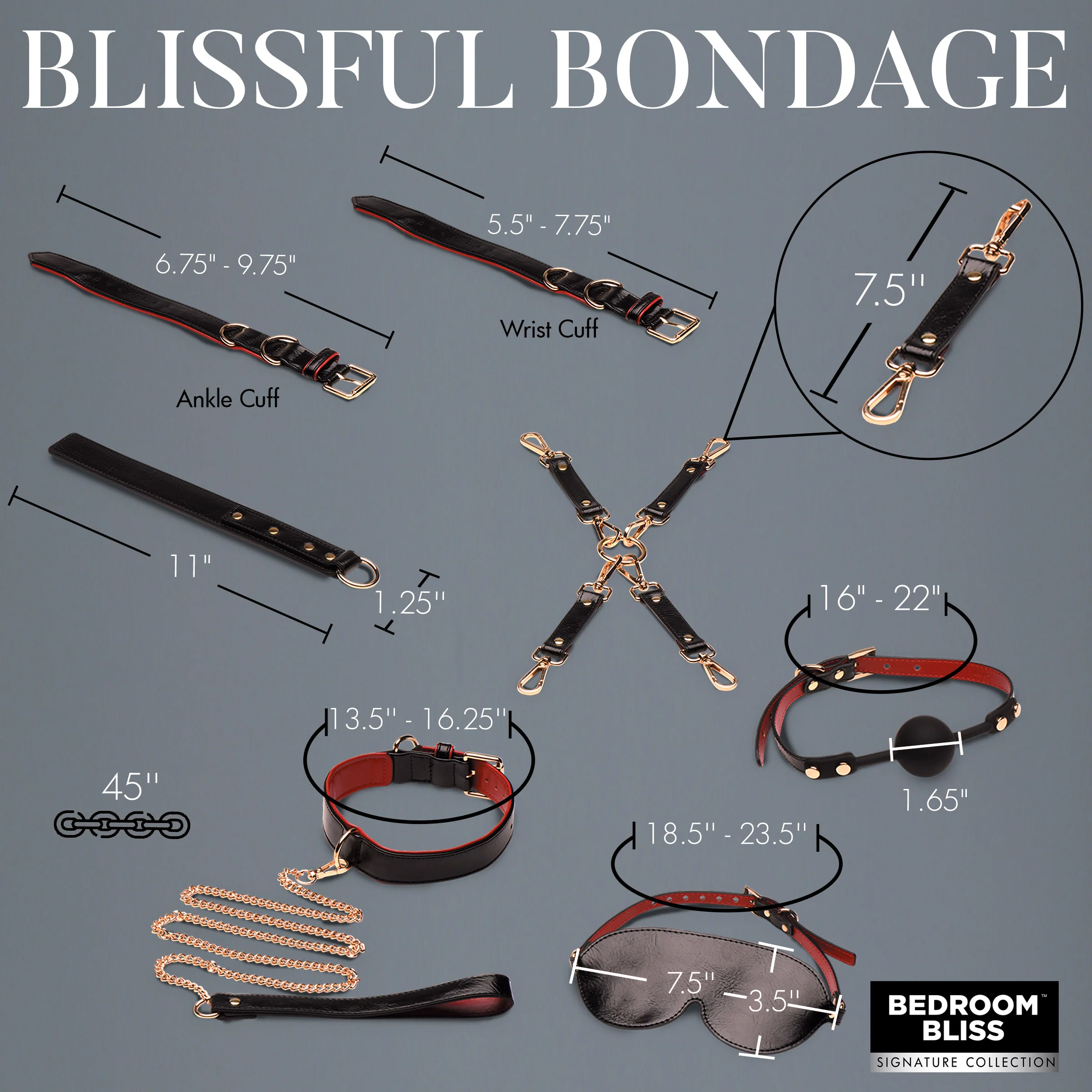 Lover's Deluxe Bondage Set - Image 2