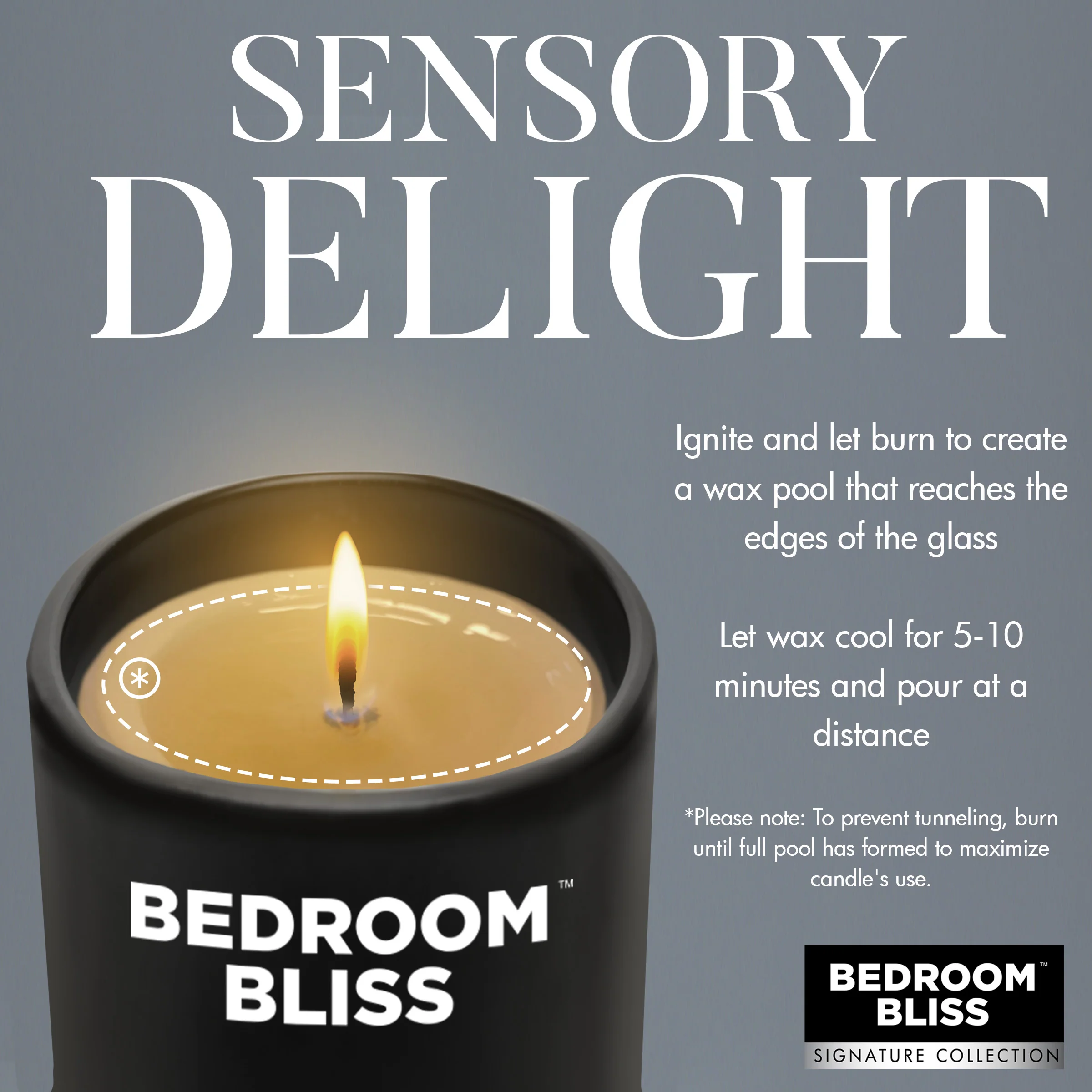Lover's Vanilla Massage Candle - Image 3