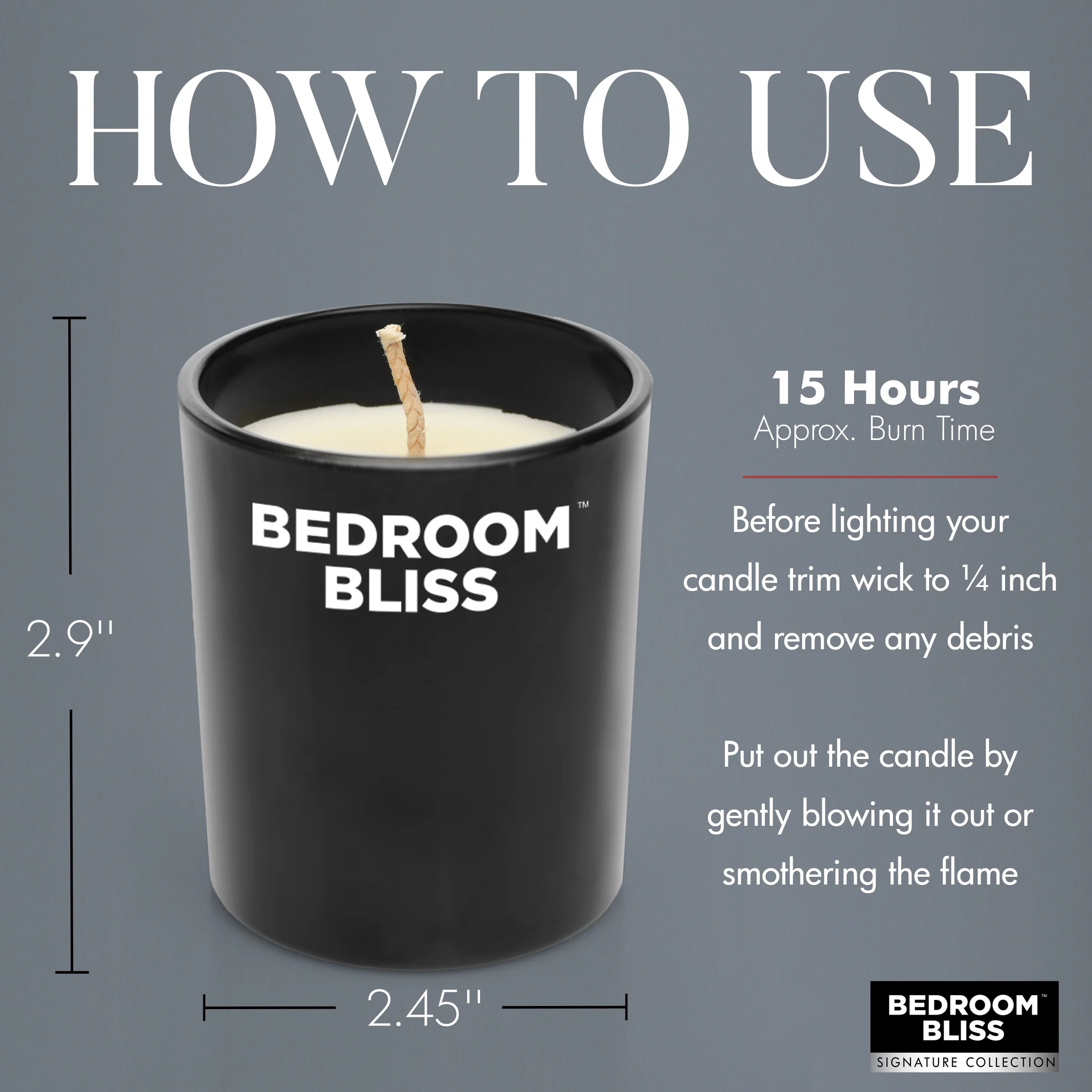 Lover's Vanilla Massage Candle - Image 4