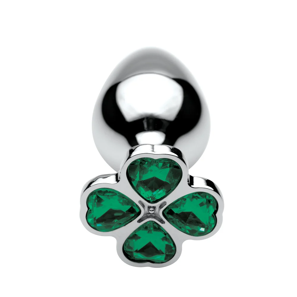 Lucky Clover Gem Anal Plug - Image 6