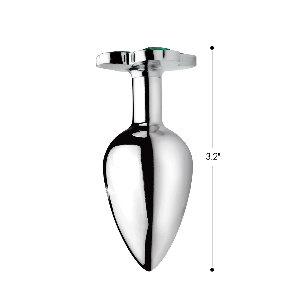 Lucky Clover Gem Anal Plug - Image 8