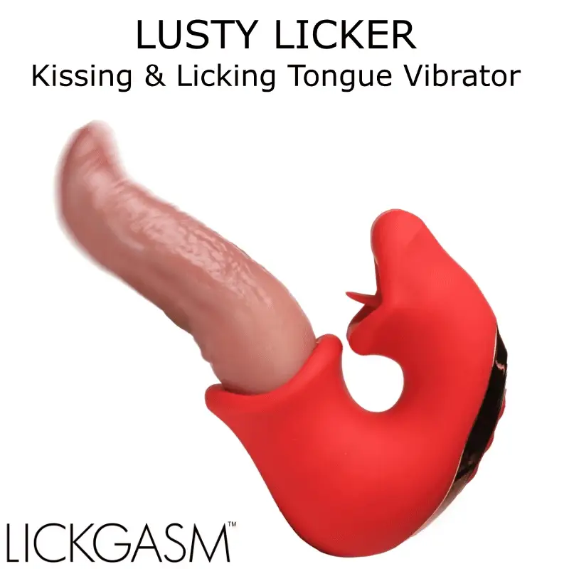 Lusty Licker Kissing Tongue Vibrator - Image 2